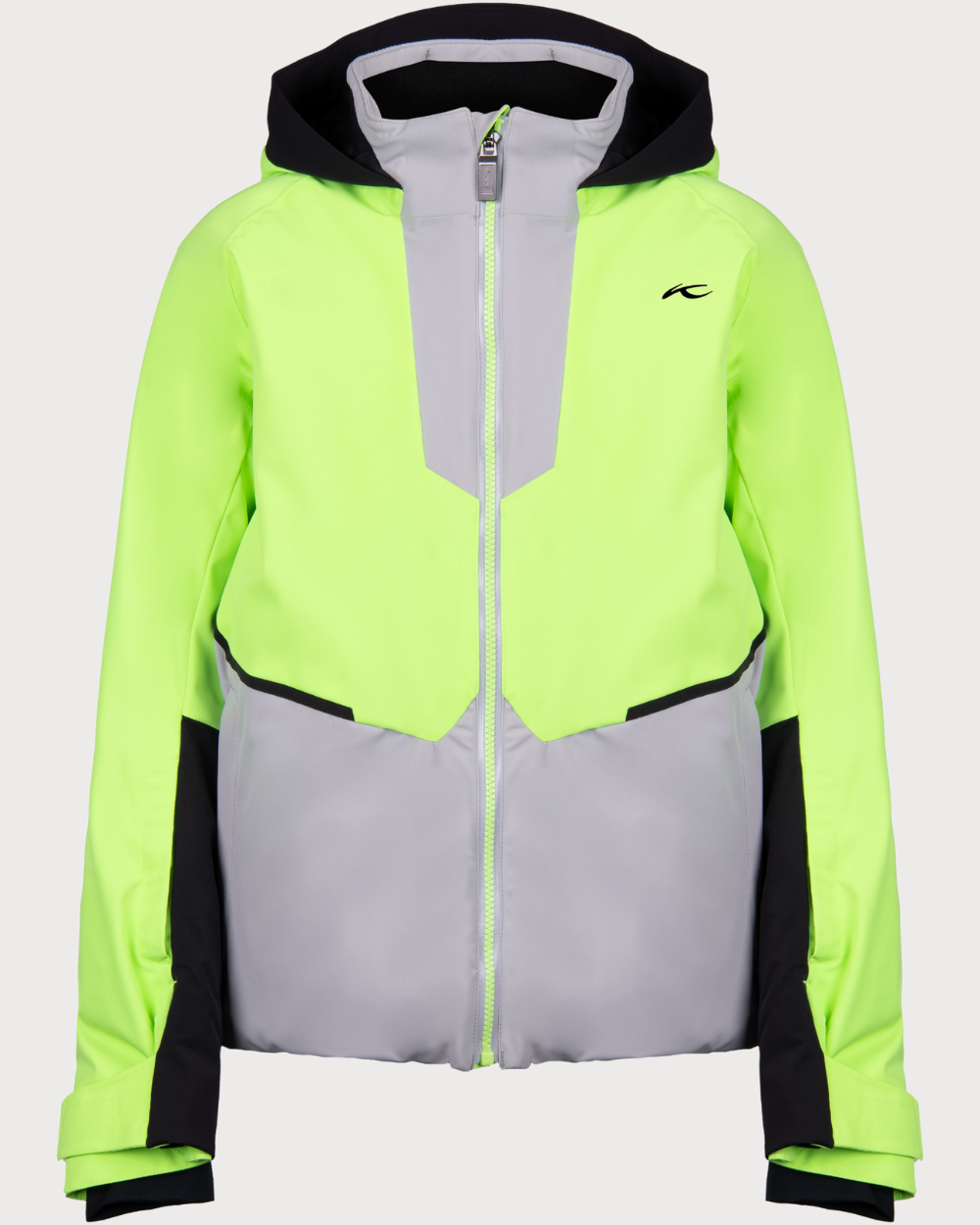 Boys Kjus Formula 2.0 Jacket - Limelight/Alloy