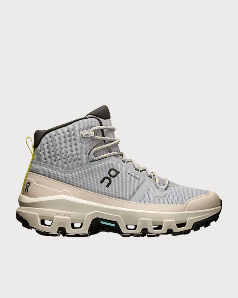 Womens On Cloudrock Mid Waterproof Boot - Alloy