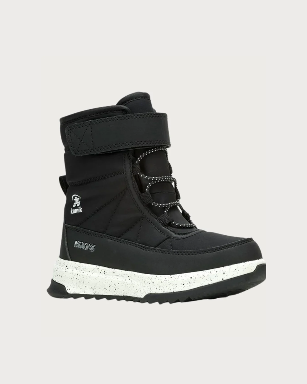 Kids Kamik Stormy Waterproof Boot - Black