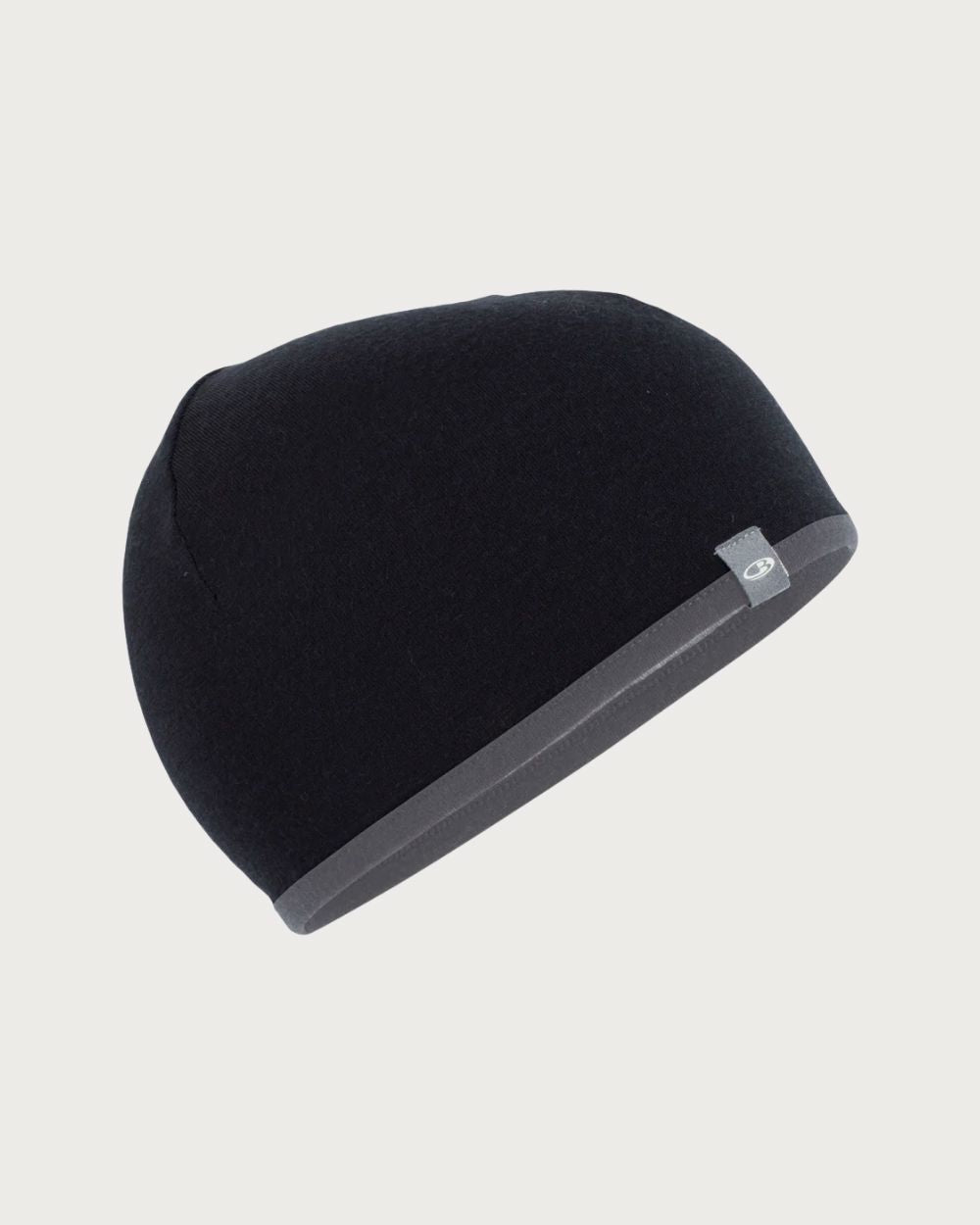 Adult Icebreaker Merino 200 Reversible Pocket Hat - Black / Gritstone Beanie Icebreaker 