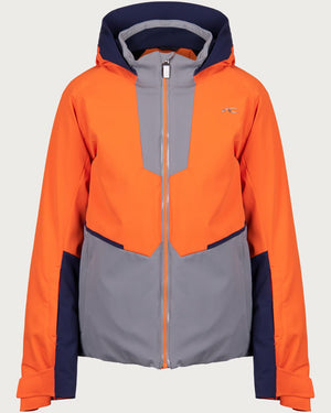 Boys Kjus Formula 2.0 Jacket - Kjus Orange/Pewter Jackets Kjus 152 INTL / 10-12 AU 