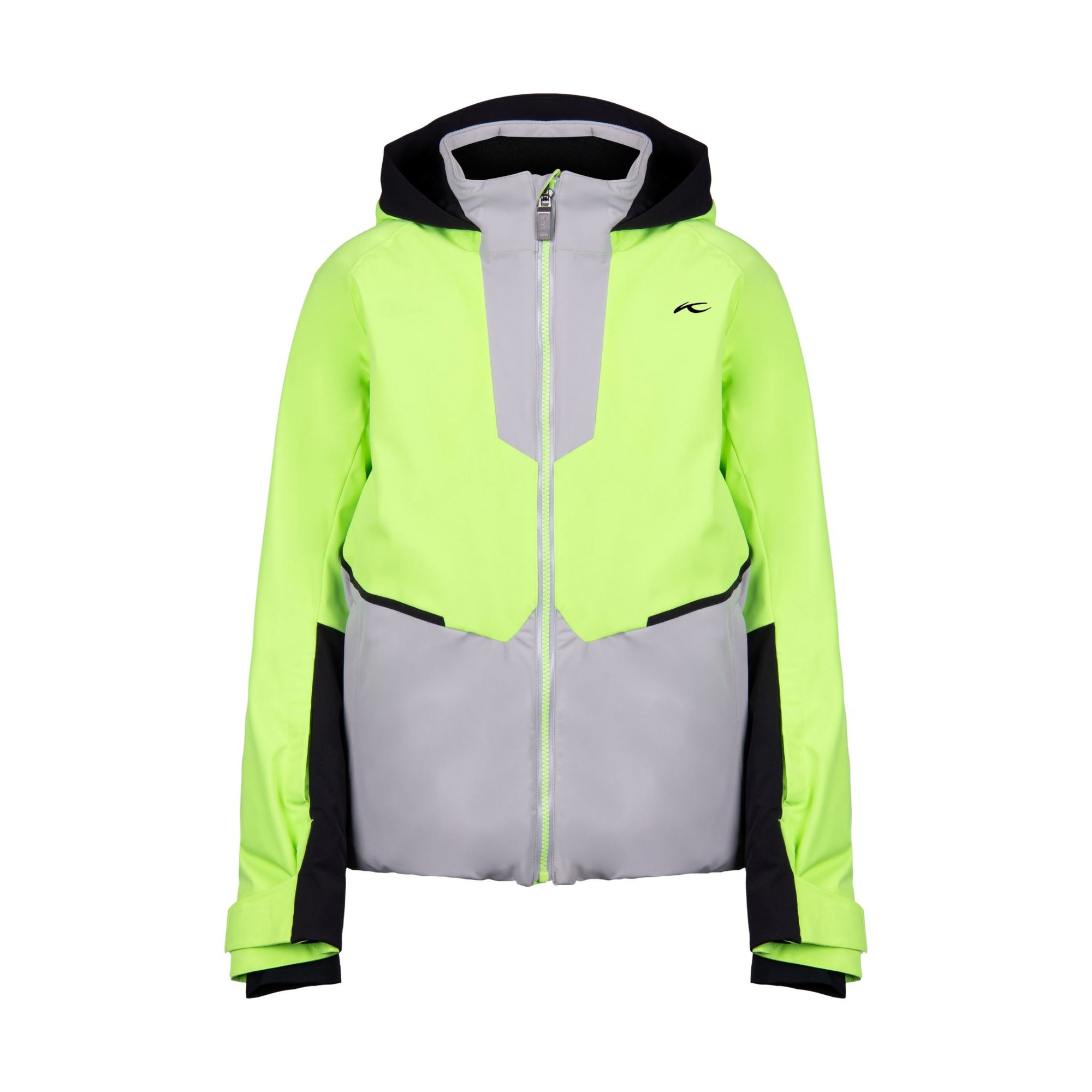 Boys Kjus Formula 2.0 Jacket - Limelight/Alloy