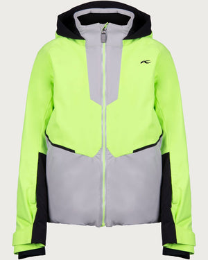 Boys Kjus Formula 2.0 Jacket - Limelight/Alloy Jackets Kjus 152 INTL / 10-12 AU 