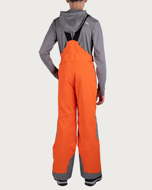 Boys Kjus Vector Pants - Kjus Orange/Atlanta Blue