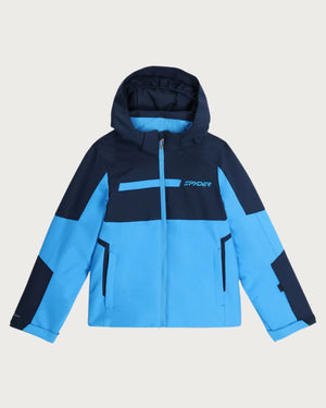 Boys Spyder Challenger Jacket - Aether Blue Jackets Spyder 8 INTL / 8 AU 