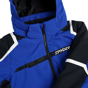 Boys Spyder Challenger Jacket JR - Electric Blue Jackets Spyder 