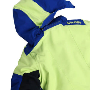 Boys Spyder Challenger Jacket JR - Lime Ice Jackets Spyder 