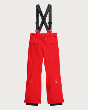 Boys Spyder Propulsion Pant - Spyder Red Pants Spyder 