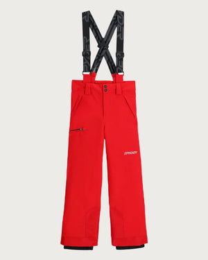Boys Spyder Propulsion Pant - Spyder Red Pants Spyder 8 INTL / 8 AU 