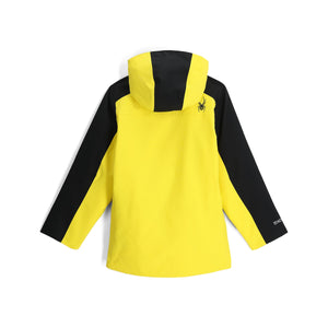 Boys Spyder Slash Jacket - Acid Yellow Jackets Spyder 