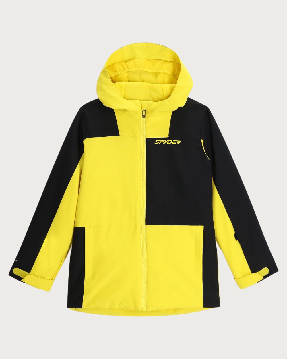 Boys Spyder Slash Jacket - Acid Yellow Jackets Spyder 8 INTL / 8 AU 