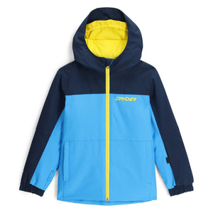 Boys Spyder Slash Jacket JR - Aether Blue Jackets Spyder 