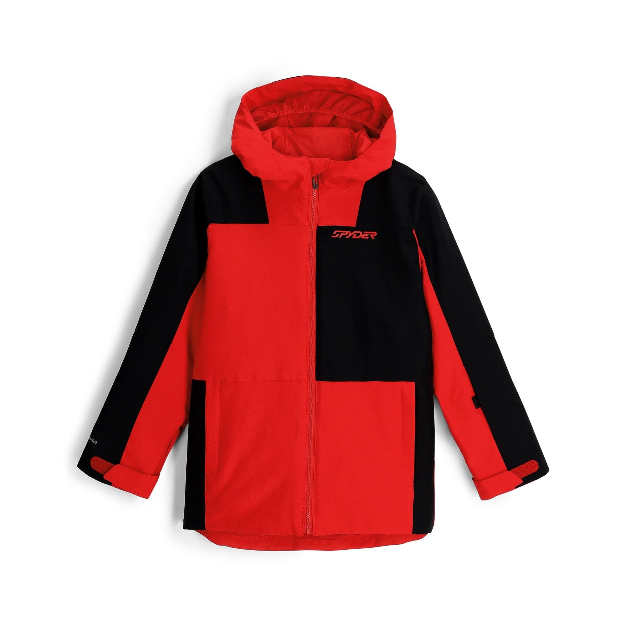 Boys Spyder Slash Jacket - Spyder Red Jackets Spyder 