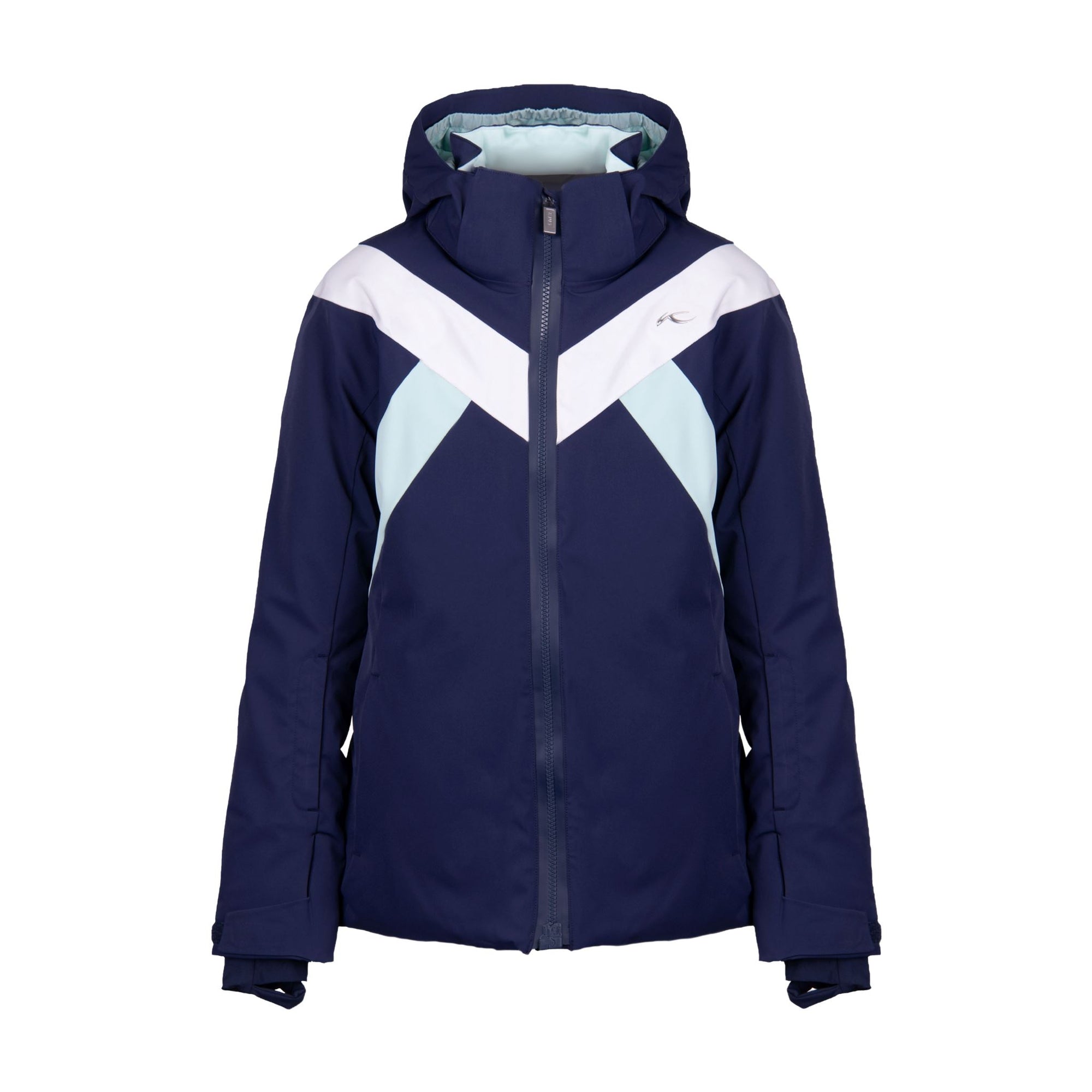 Girls Kjus Powder Jacket - Atlanta Blue / Mist Jackets Kjus 152 INTL / 10-12 AU 