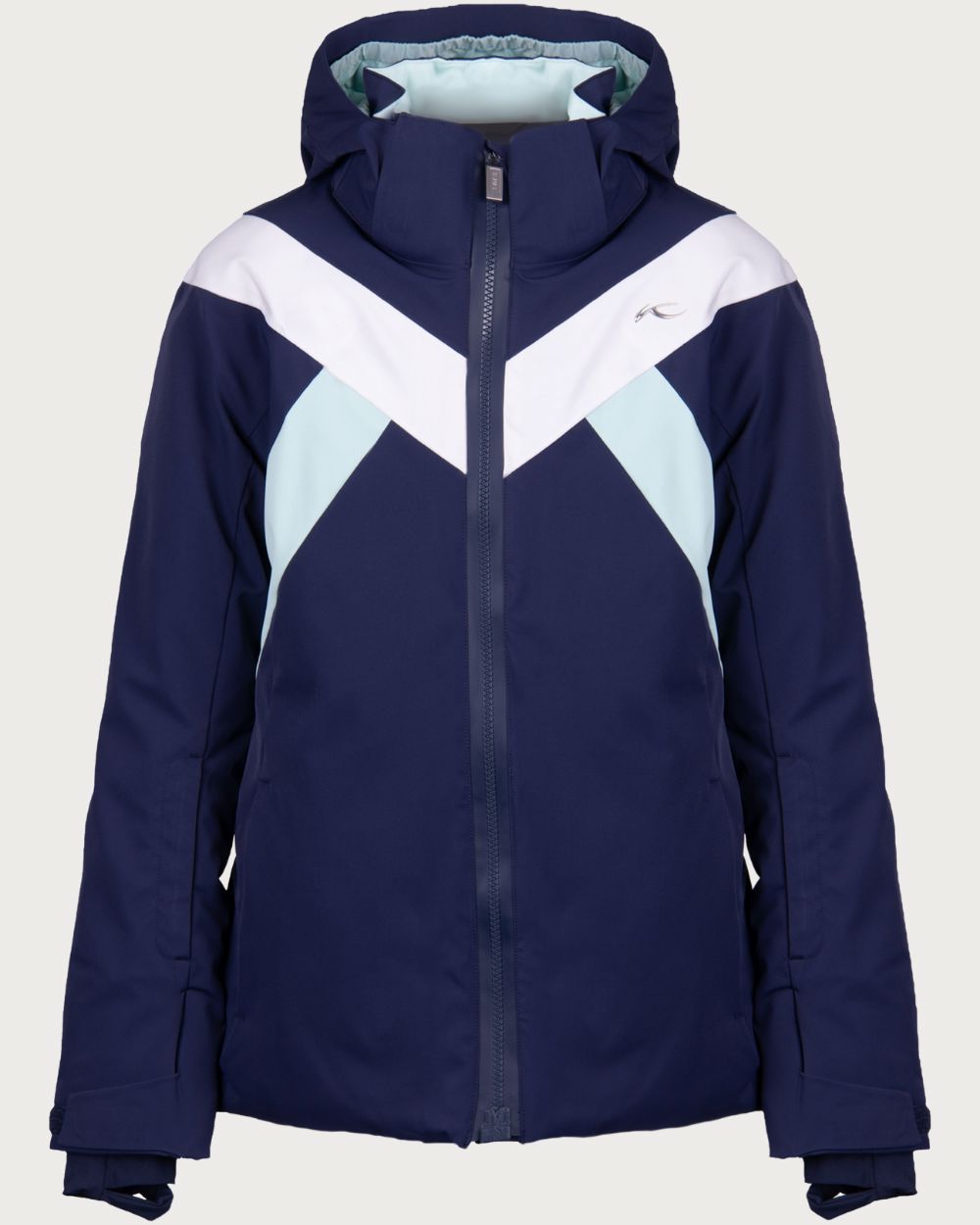 Girls Kjus Powder Jacket - Atlanta Blue / Mist Jackets Kjus 152 INTL / 10-12 AU 