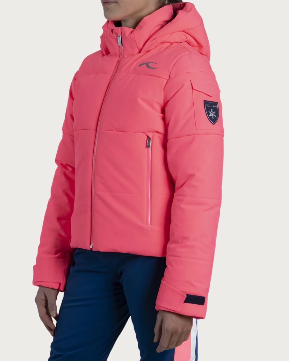 Girls Kjus Slopes Jacket - Cyber Pink Jackets Kjus 