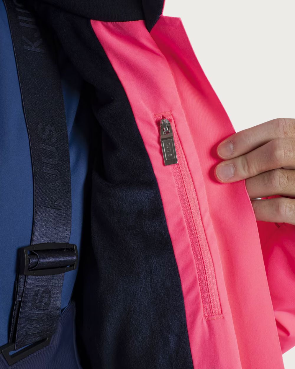 Girls Kjus Slopes Jacket - Cyber Pink Jackets Kjus 