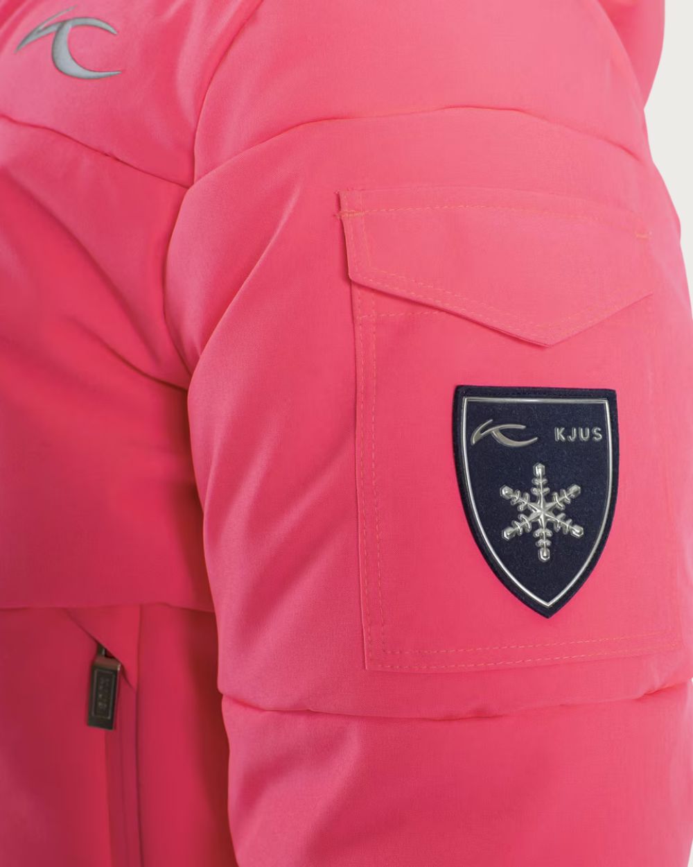 Girls Kjus Slopes Jacket - Cyber Pink Jackets Kjus 