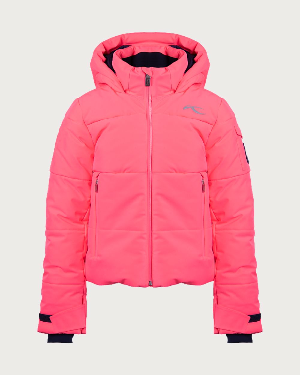 Girls Kjus Slopes Jacket - Cyber Pink