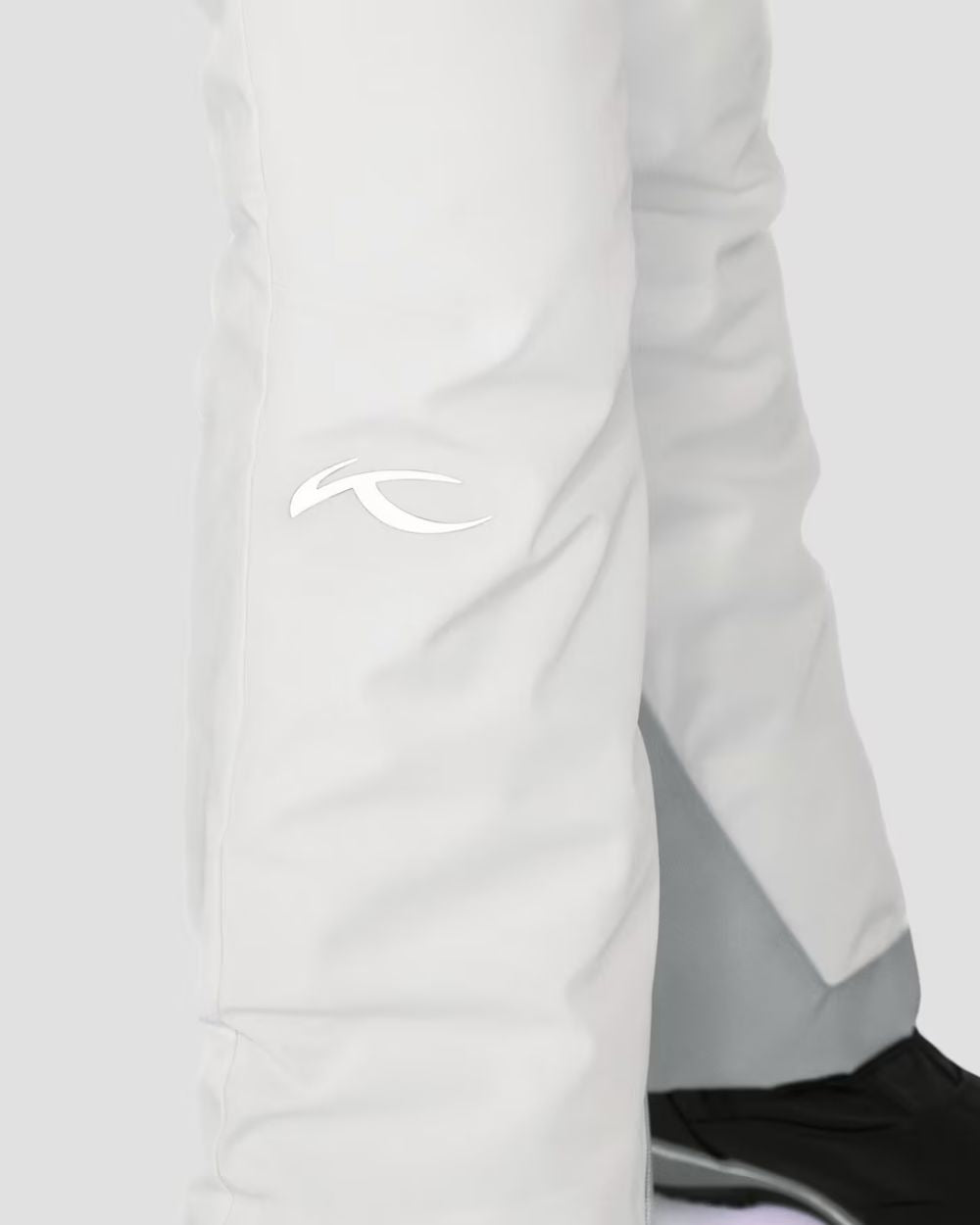 Girls Kjus Whiteout Pant - White/Alloy Pants Kjus 