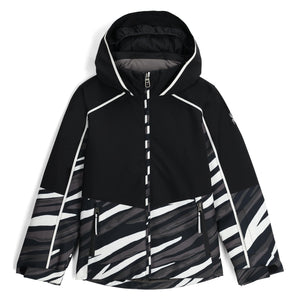 Girls Spyder Conquer Jacket - Tiger Polar Jackets Spyder 