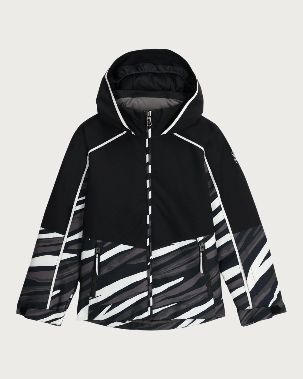 Girls Spyder Conquer Jacket - Tiger Polar Jackets Spyder 8 INTL / 8 AU 