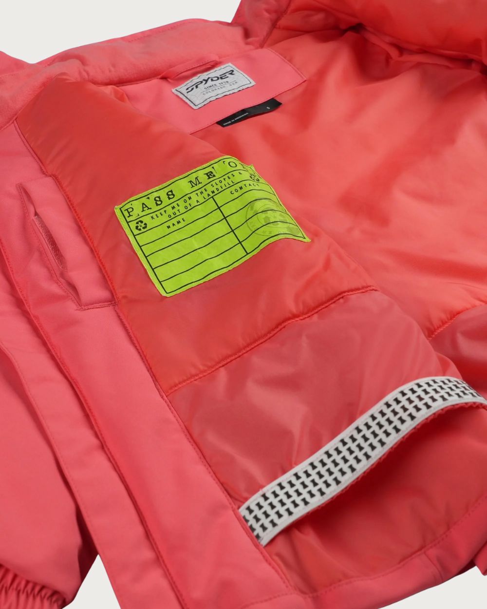 Girls Spyder Lola Jacket - Coral Haze Jackets Spyder 