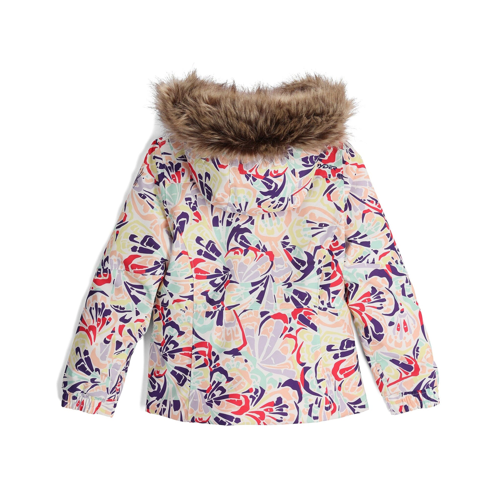 Girls Spyder Lola Jacket JR - Butterfly Multi Jackets Spyder 