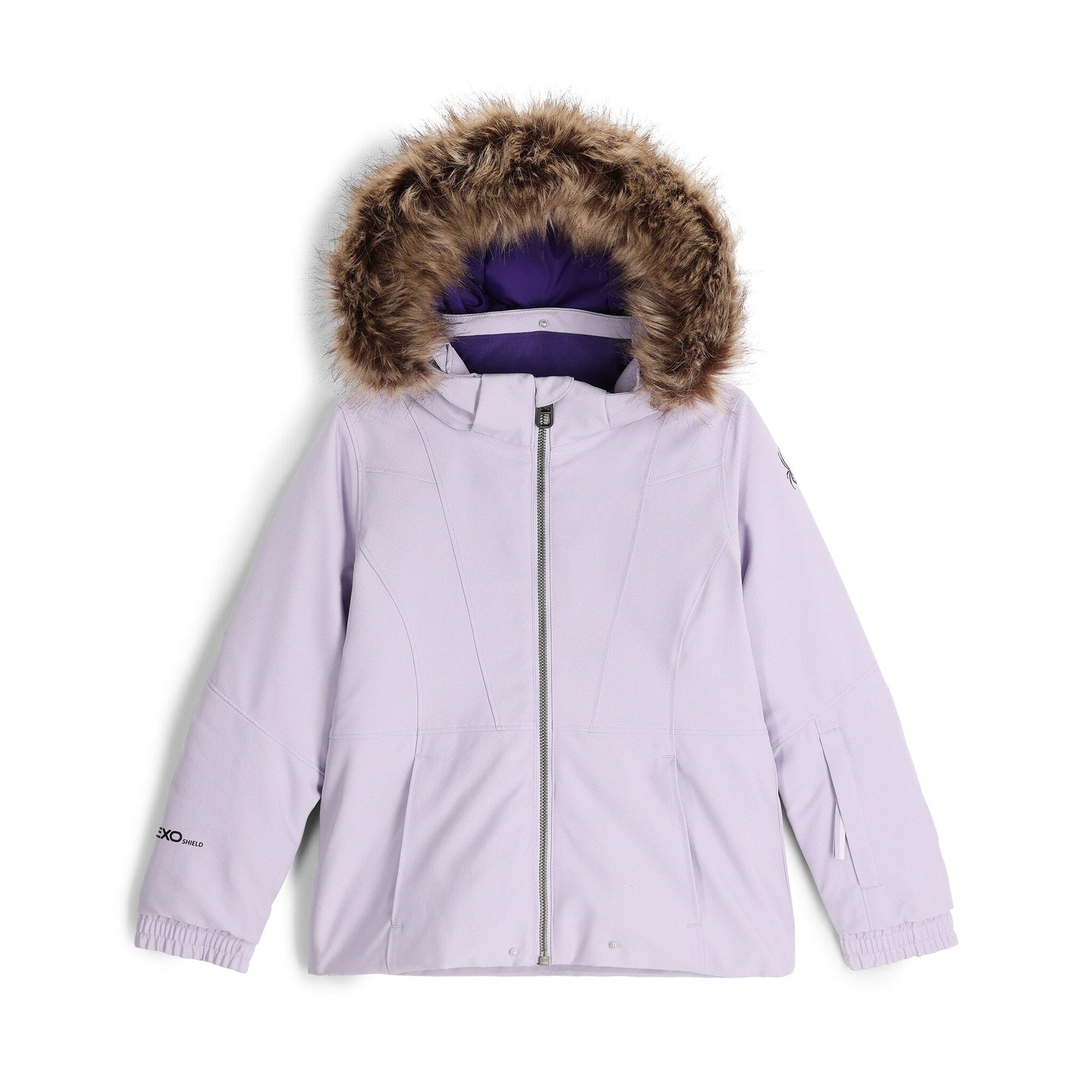 Girls Spyder Lola Jacket - Violet Dust Jackets Spyder 