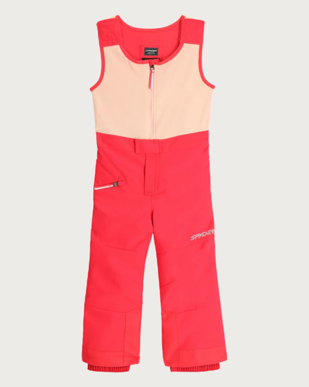 Girls Spyder Mini Expedition Bib Pant JR - Prism Pink Pants Spyder 2 INTL / 2 AU 