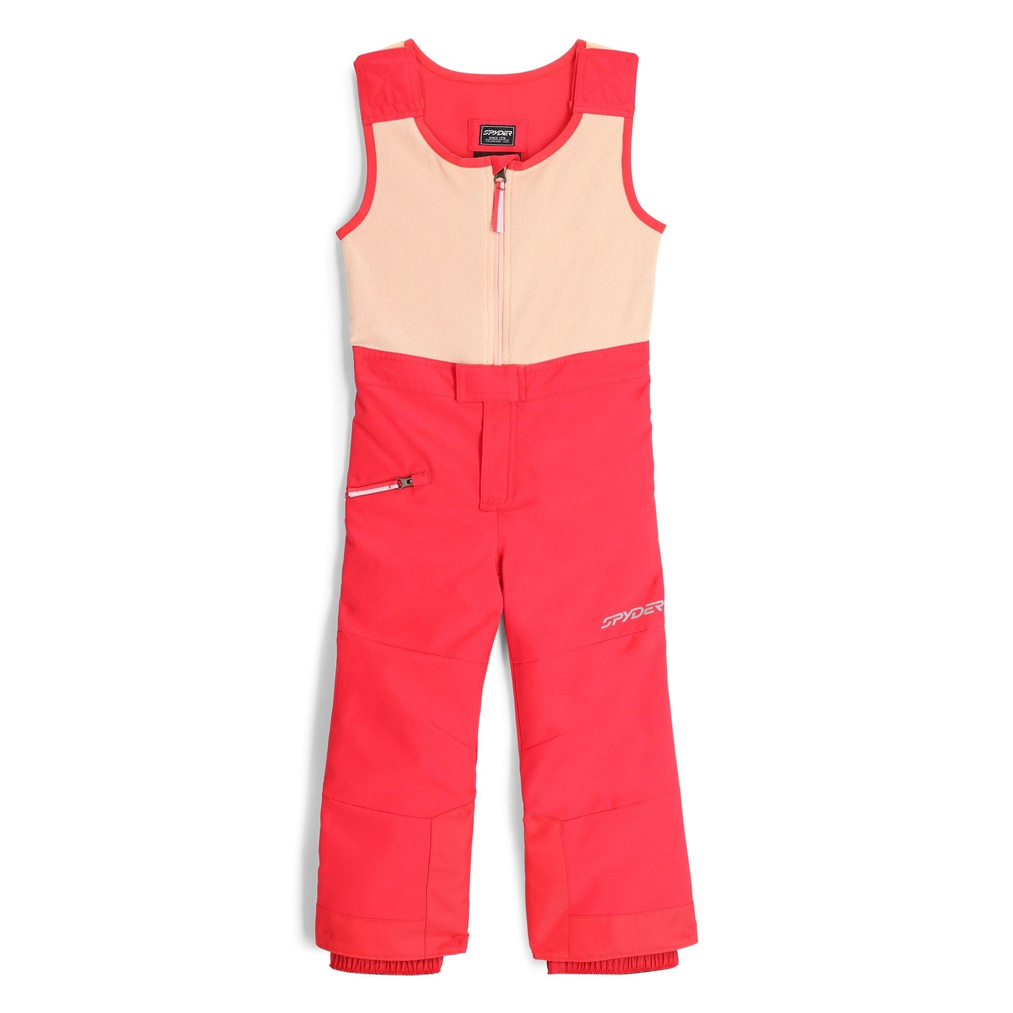 Girls Spyder Mini Expedition Bib Pant JR - Prism Pink Pants Spyder 