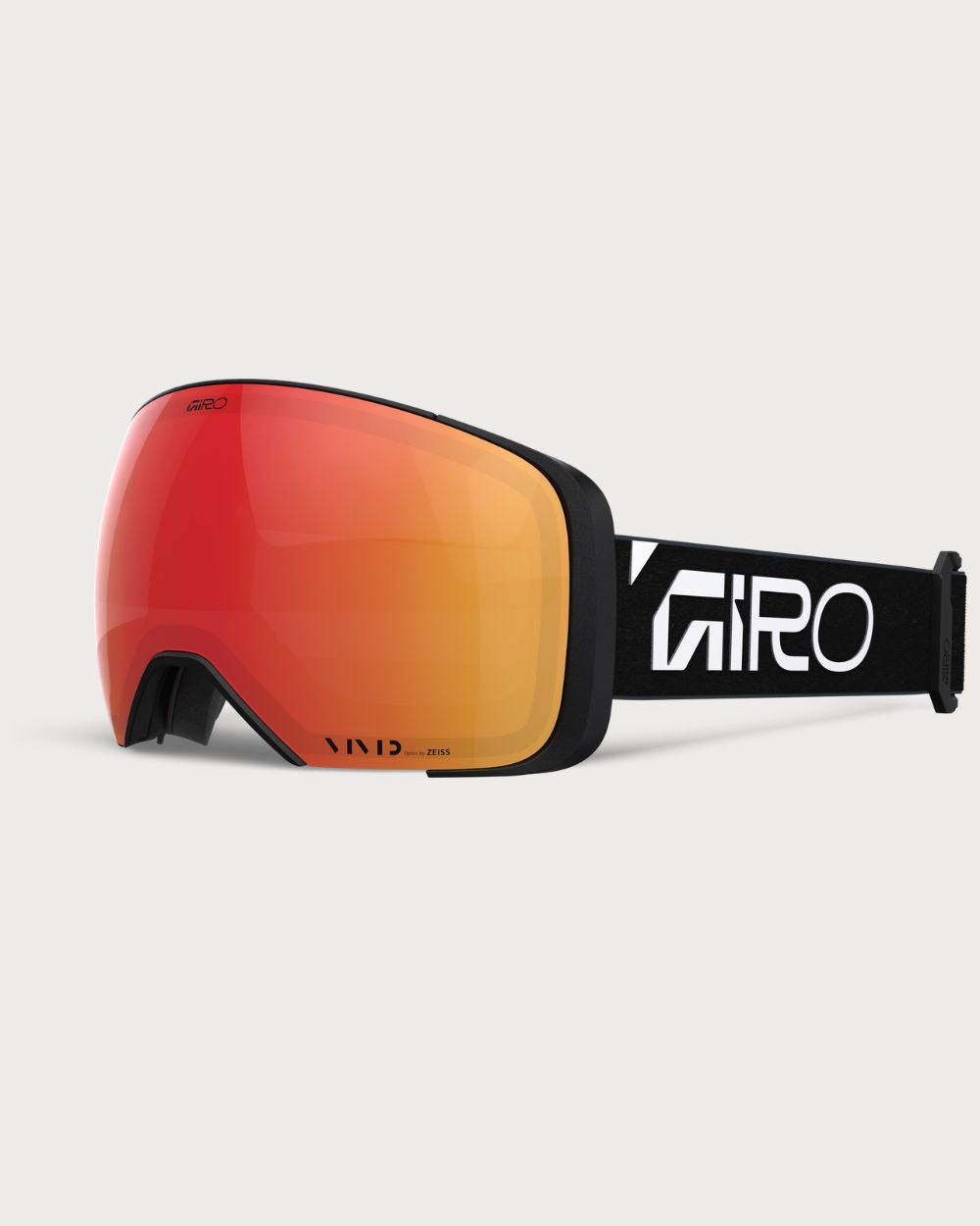 Giro Comp (Large) Goggles - Wordmark Black Vivid Ember Goggles Giro 