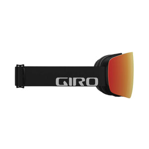 Giro Contour AF (Asian Fit) Goggle - Black Wordmark Vivid Ember Goggles Giro 