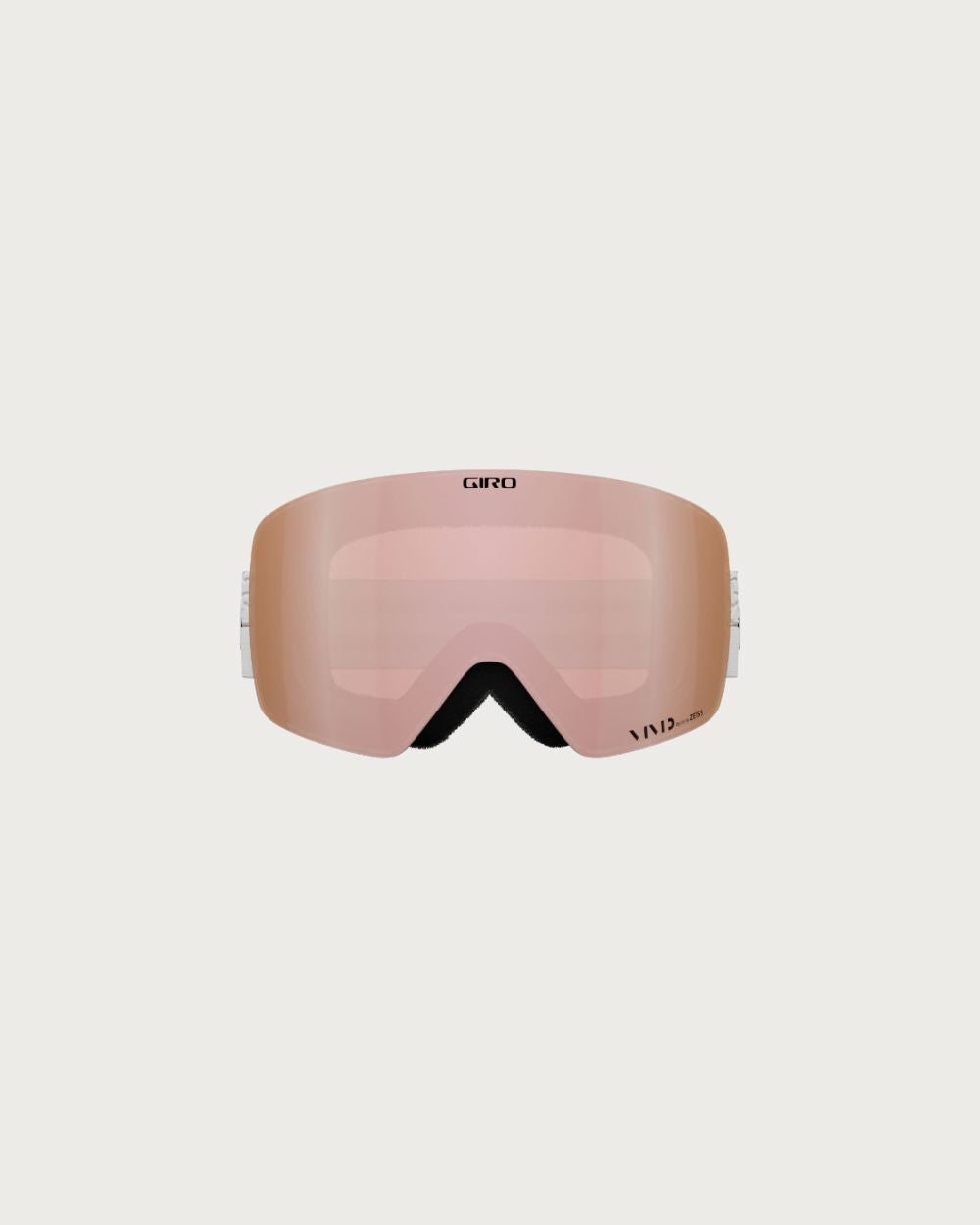 Giro Contour RS (Medium Fit) Goggles - White Craze Vivid Rose Gold Goggles Giro 