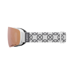 Giro Contour RS (Medium Fit) Goggles - White Monogram Vivid Rose Gold Goggles Giro 