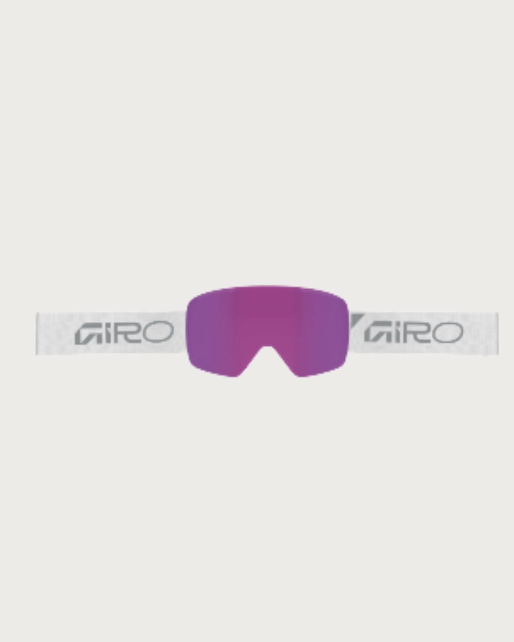 Giro Contour RS (Medium Fit) Goggles - Wordmark White Silver Vivid Pink Goggles Giro 