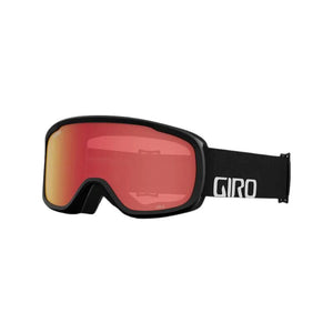 Giro Cruz (Asian Fit) Goggles - Black Wordmark/ Amber Scarlett Goggles Giro 