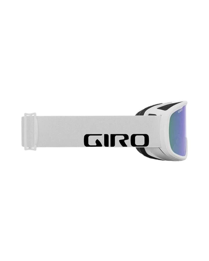 Giro Cruz (Asian Fit) Goggles - White Wordmark/ Loden Green Goggles Giro 