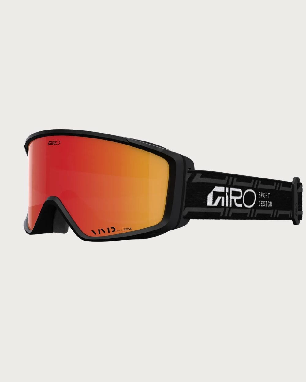 Giro Index 2.0 Over the Glasses Goggles (OTG) - Black Vivid Ember Goggles Giro 