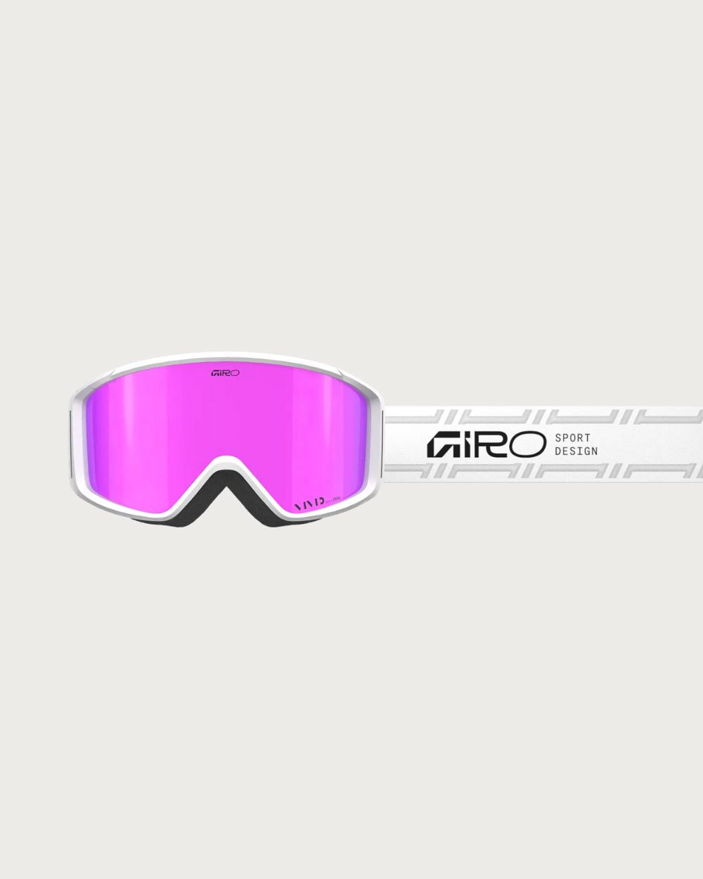 Giro Index 2.0 Over the Glasses Goggles - White Vivid Pink Goggles Giro 