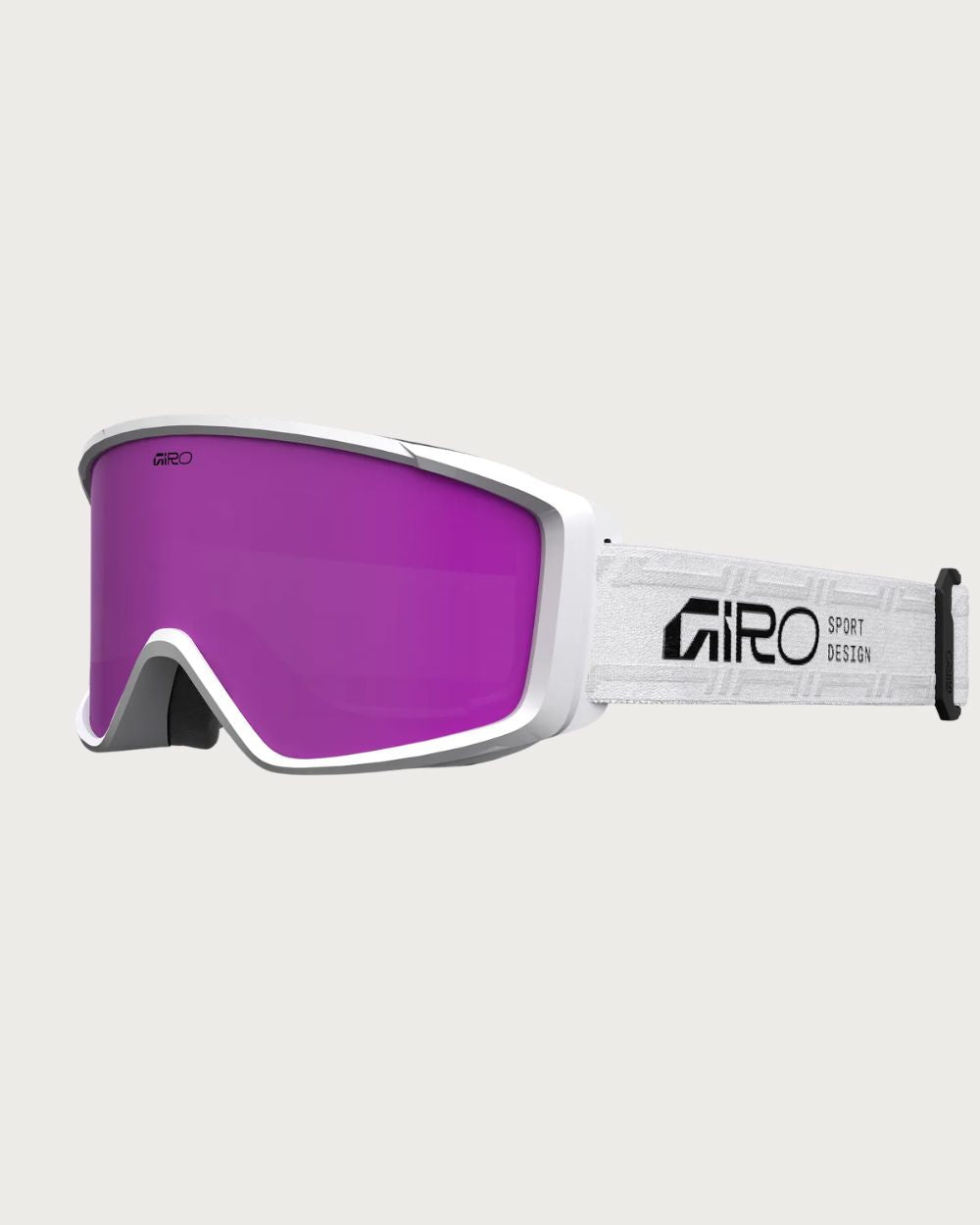 Giro Index 2.0 Over the Glasses Goggles - White Vivid Pink Goggles Giro 