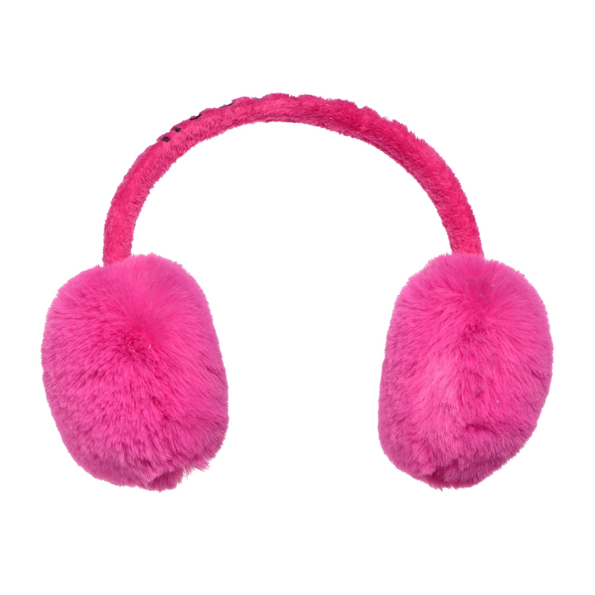 Goldbergh Fluffy Ear Warmers - Passion Pink Beanies Goldbergh 