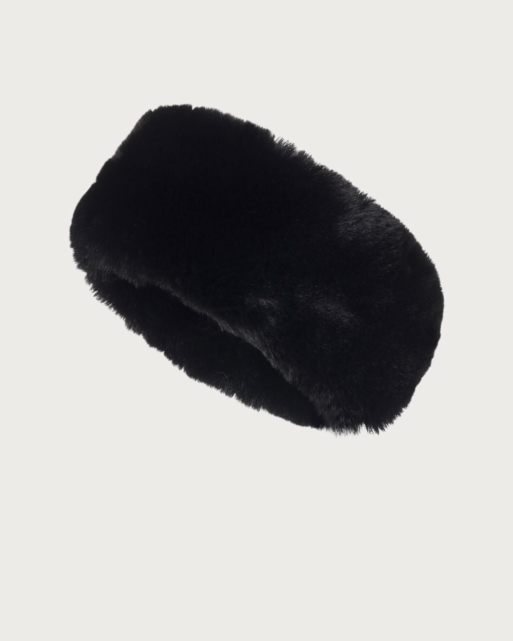 Goldbergh Froid Fluffy Headband - Black Beanies Goldbergh OSFA 