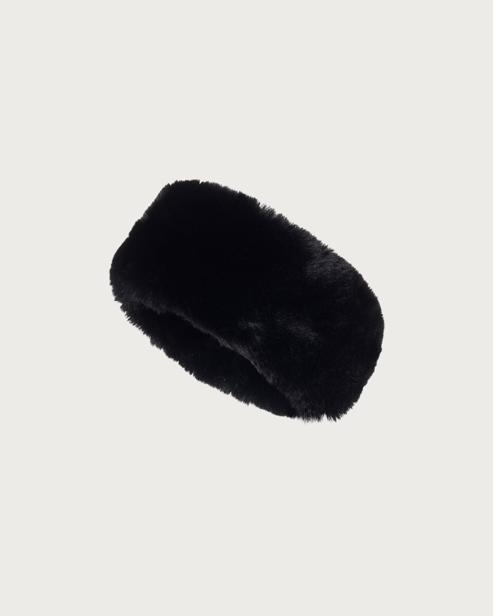 Goldbergh Froid Fluffy Headband - Black Beanies Goldbergh OSFA 