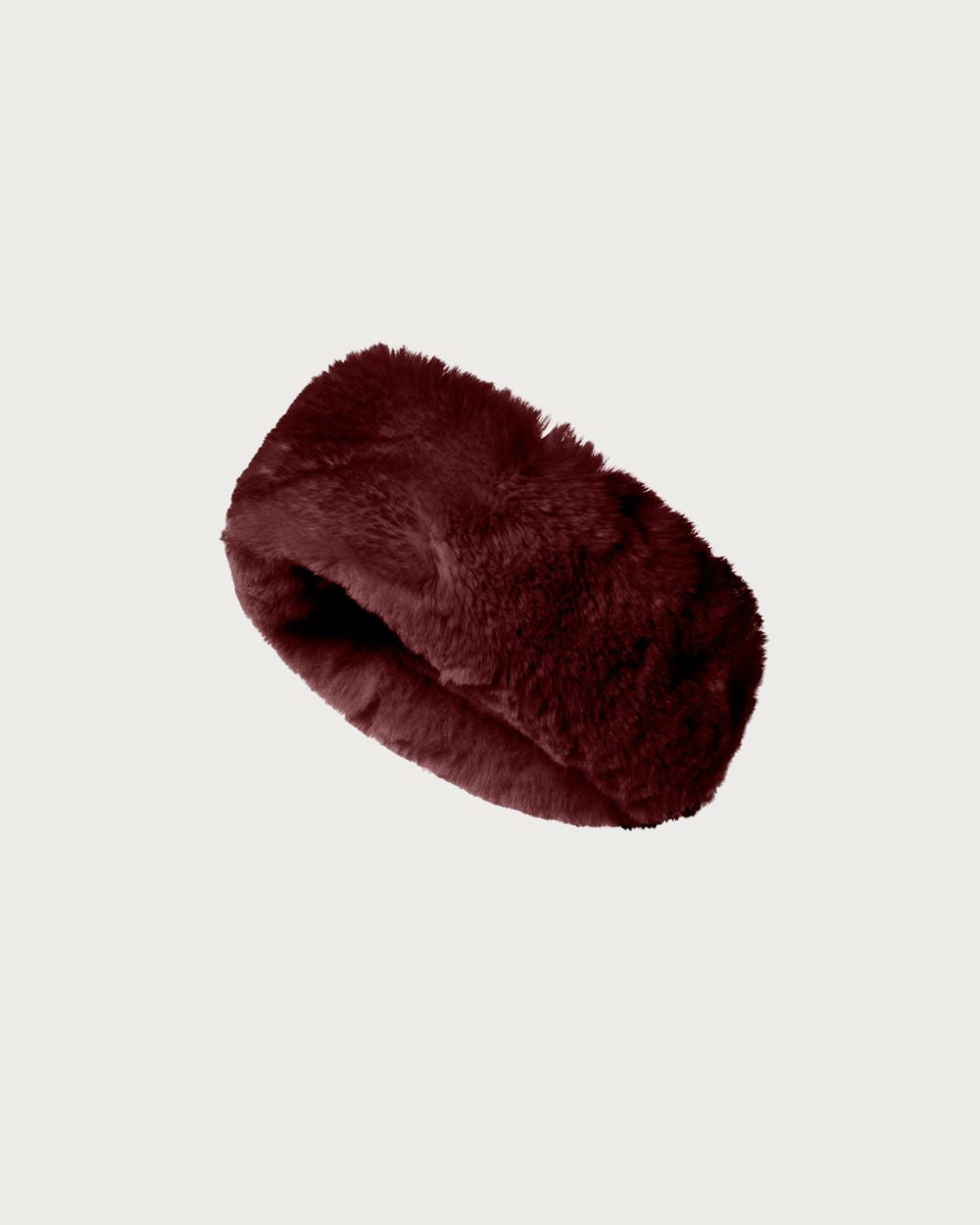 Goldbergh Froid Fluffy Headband - Vino Rosso Beanies Goldbergh OSFA 