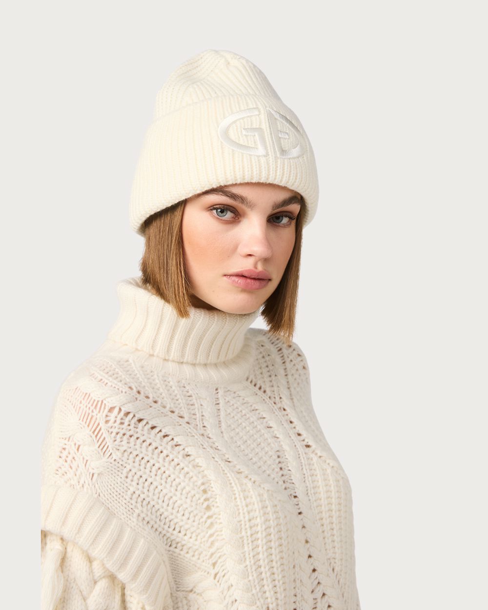 Goldbergh Valerie Beanie - Snow White Beanies Goldbergh 
