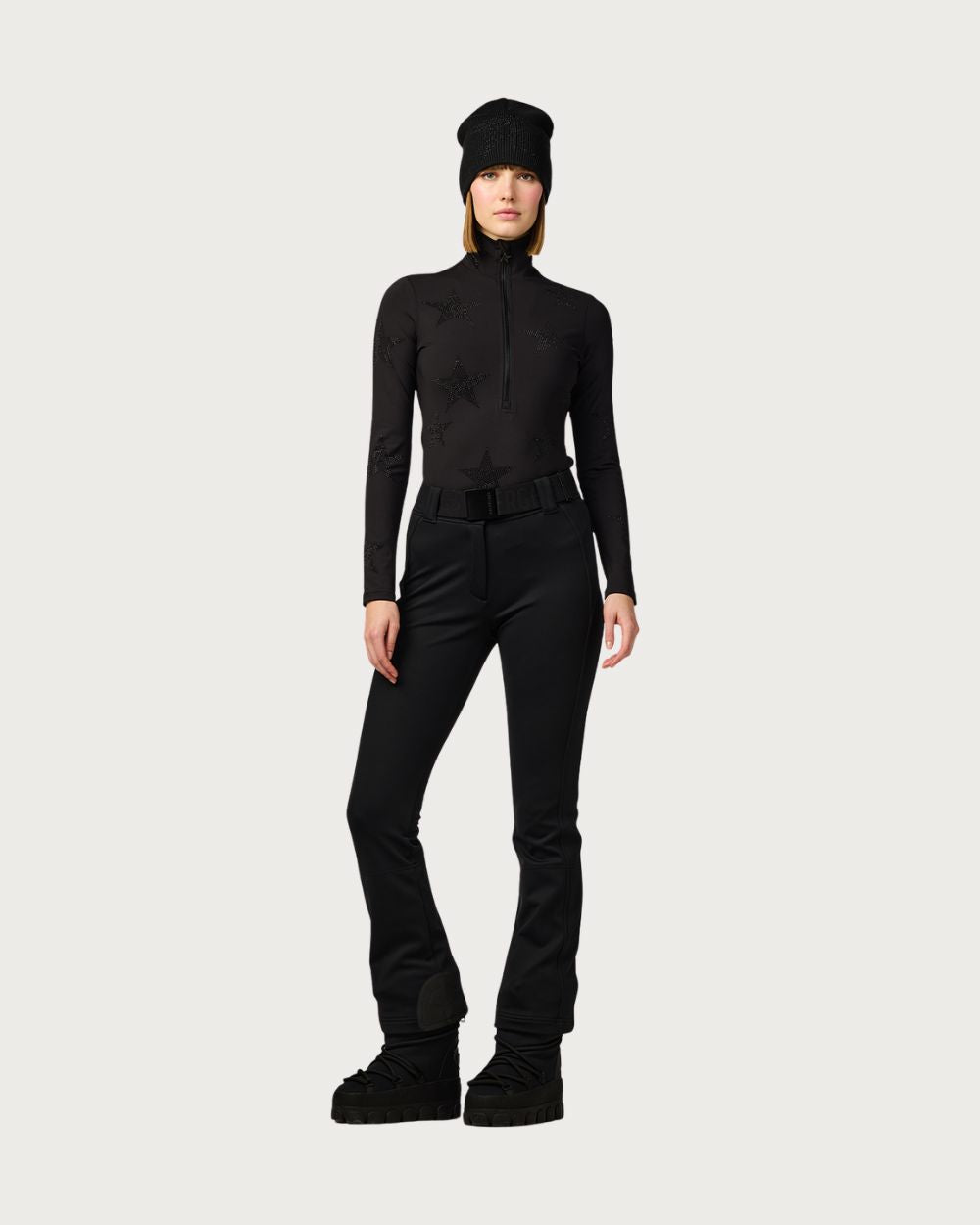 Goldbergh Yura Ski Pully - Black Thermals Goldbergh 