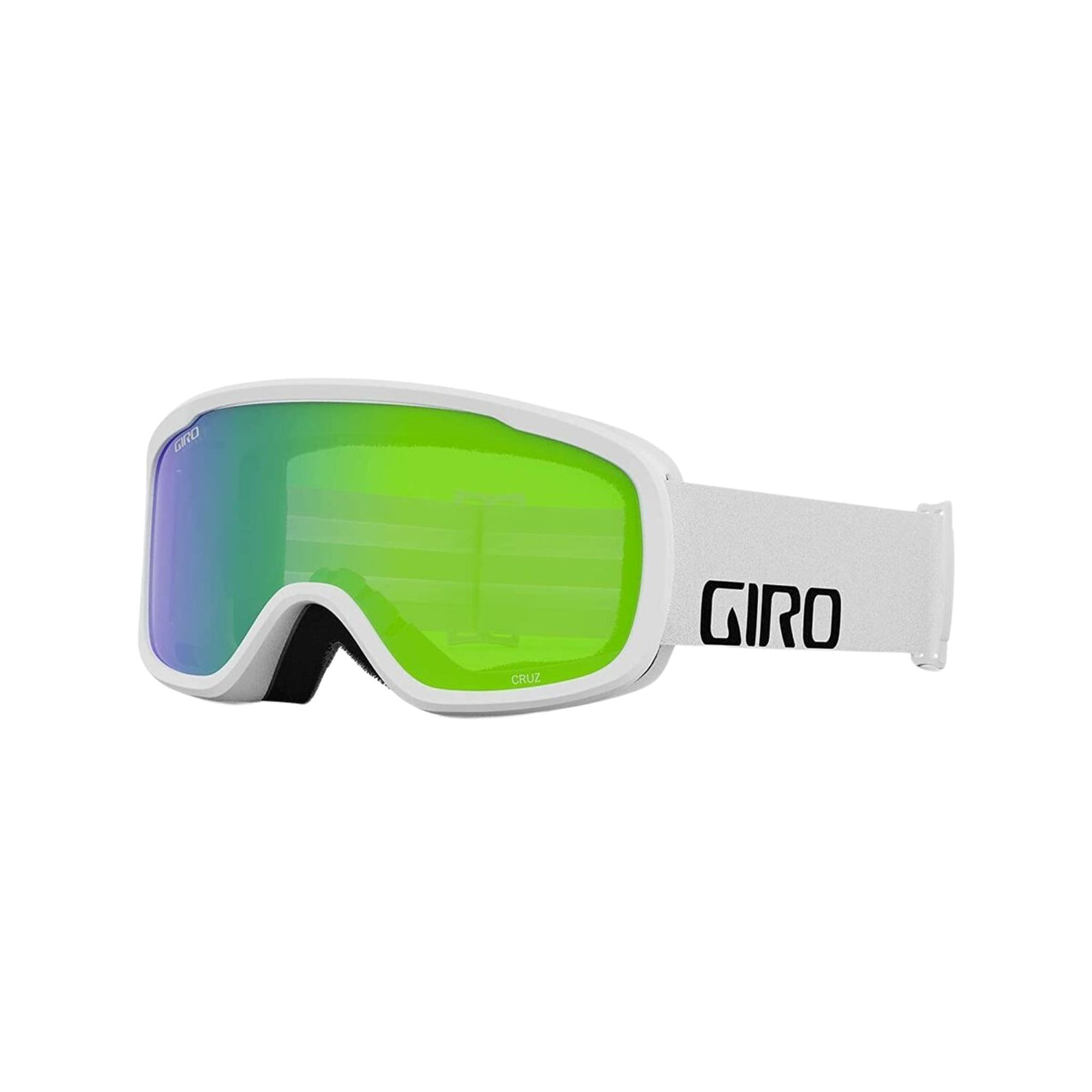 Kids Giro Cruz Goggles - White Wordmark/ Loden Green” Goggles Giro 