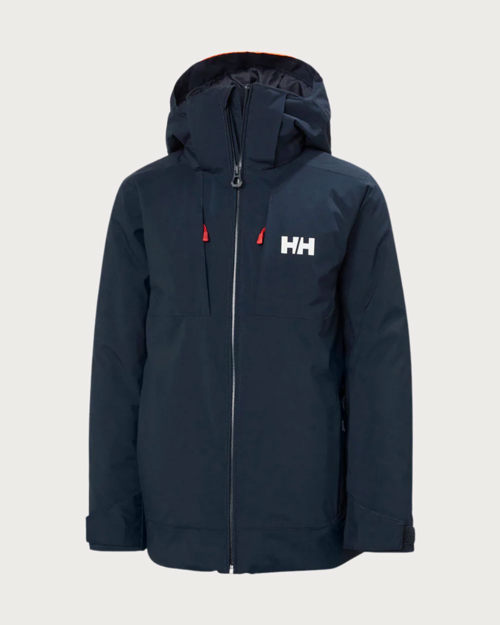 Kids Helly Hansen JR Alpha Jacket - Navy Jackets Helly Hansen 