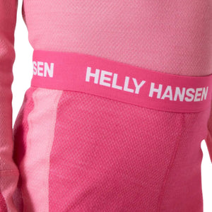 Kids Helly Hansen JR Lifa Merino Midweight Set - Sugar Pink